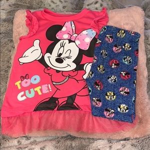 3t Minnie Mouse outfit 💕
